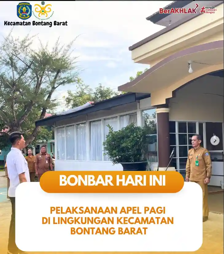 Pelaksanaan Apel Pagi