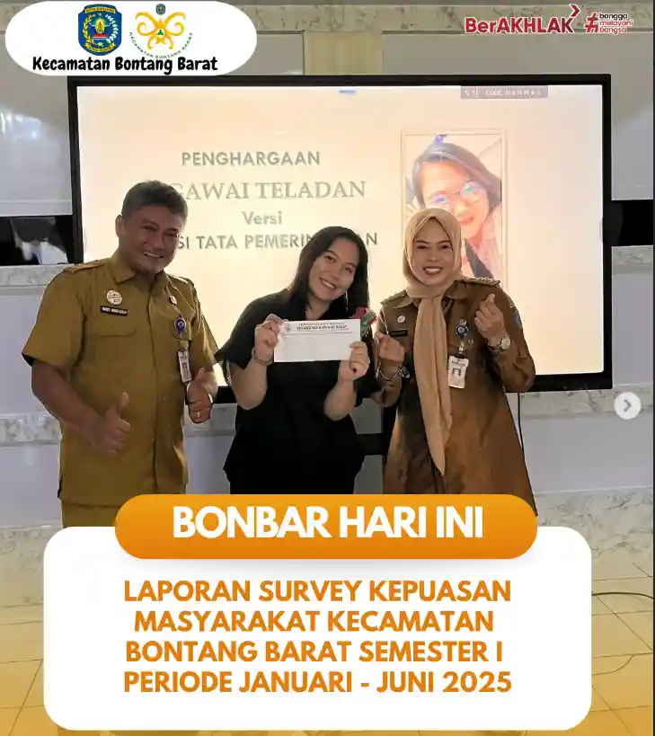 hasil Survey Kepuasan Masyarakat Periode I