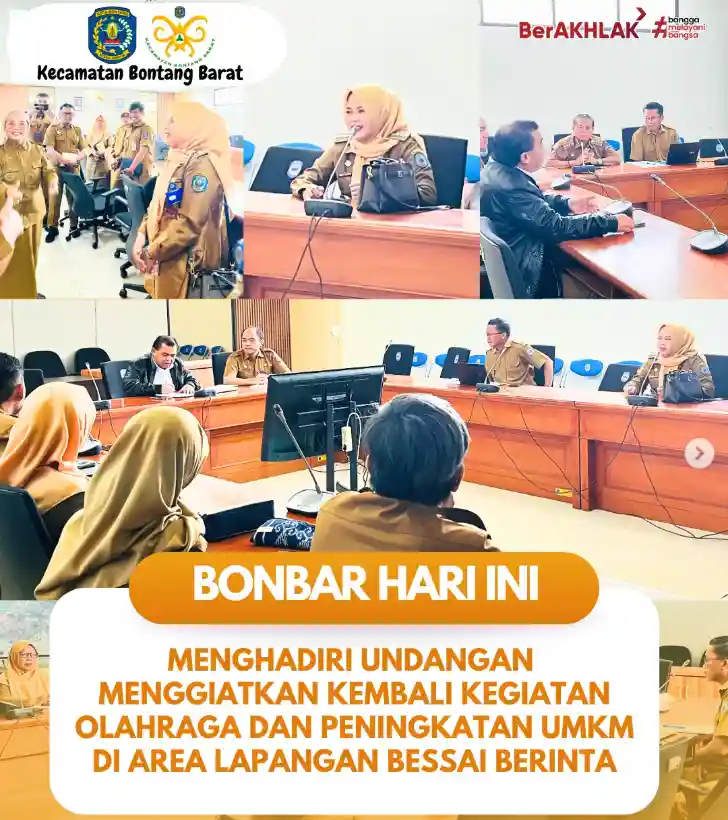 Menggiatkan kembali Kegiatan Olahraga dan Peningkatan UMKM yang ad di area Lapangan Bessai Berinta
